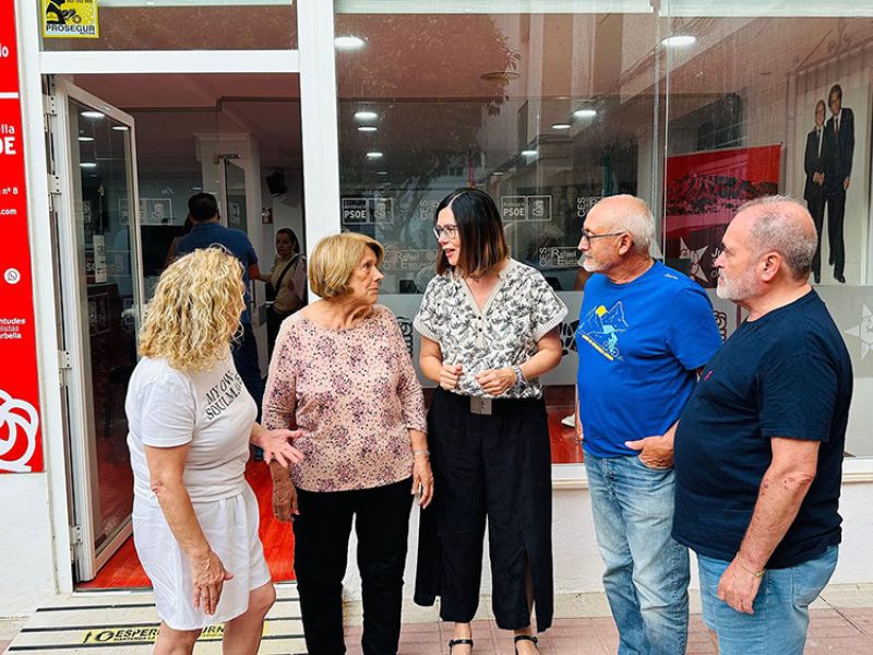 El PSOE destaca la apuesta del Gobierno en materia de pensiones que ha permitido reforzar a los mayores del municipio