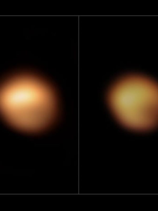 Los astrónomos resuelven el misterio de la disminución del brillo de la estrella Betelgeuse