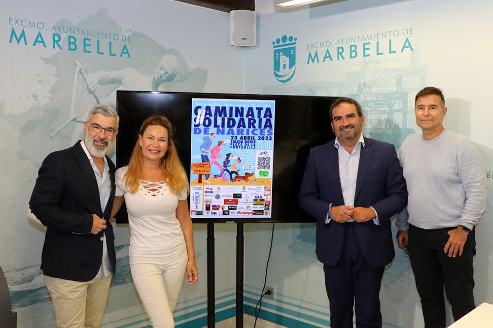 Marbella albergará el próximo domingo la II Caminata Solidaria de Narices a beneficio de la Asociación de Voluntarios de Oncología Infantil