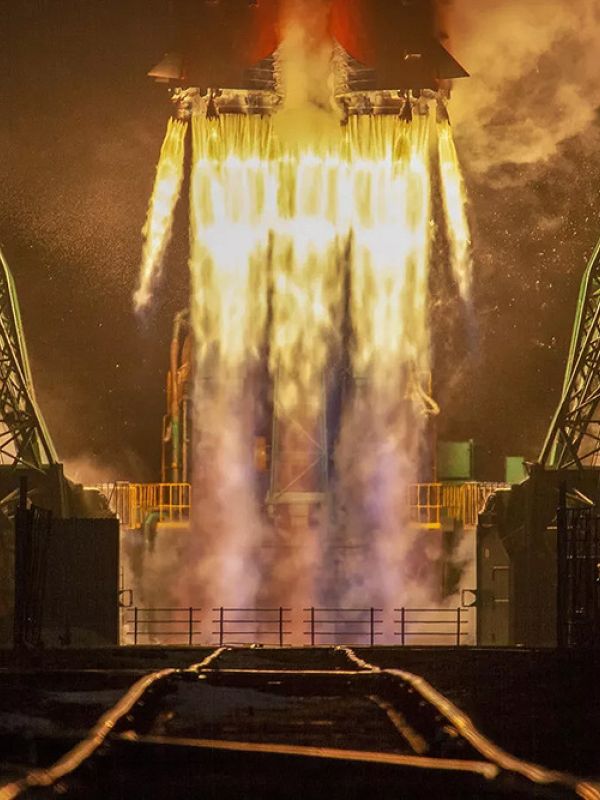 Rusia lanza el cohete Soyuz-2.1b con el satélite Sfera desde el cosmódromo Vostochni