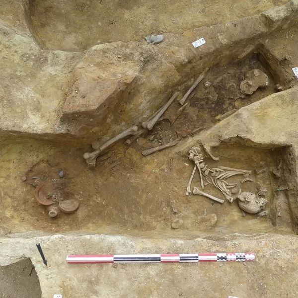 Descubierta una necrópolis de 2.000 años en el centro de París