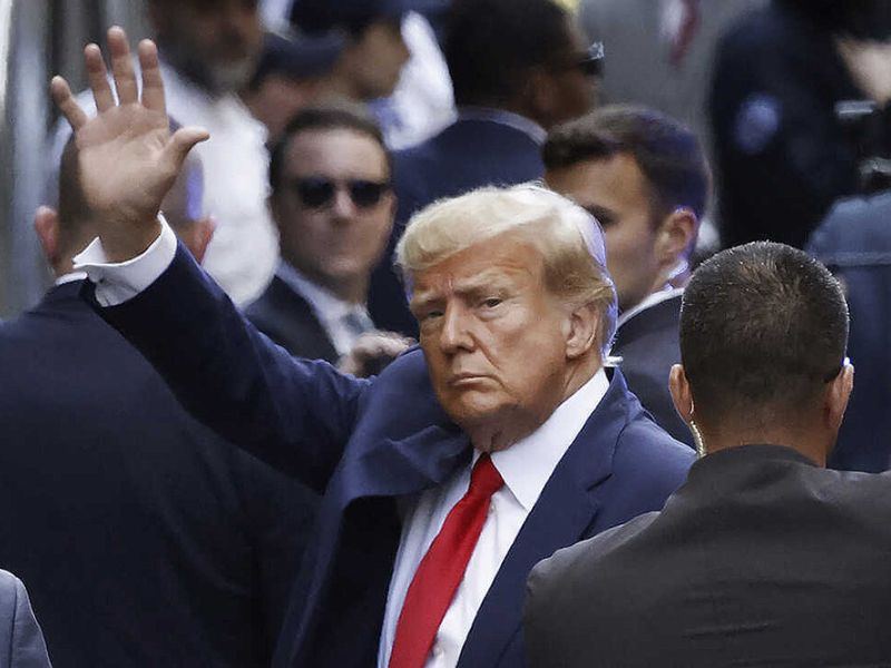 Trump se declara "no culpable" de los cargos por conspirar para anular las elecciones presidenciales de 2020