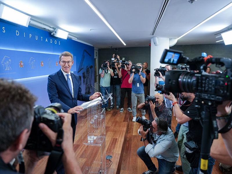 Pedro Sánchez rechaza la oferta de Núñez Feijóo para facilitar la investidura del líder popular