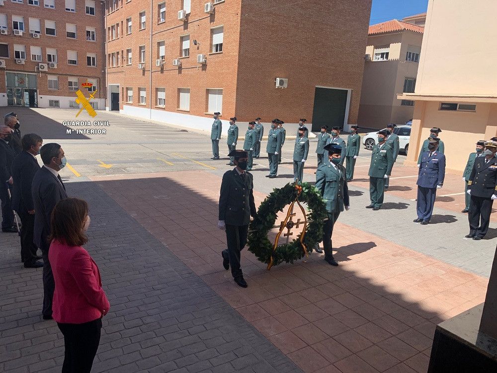 La Guardia Civil celebra en Málaga el acto conmemorativo de la Fundación del Cuerpo