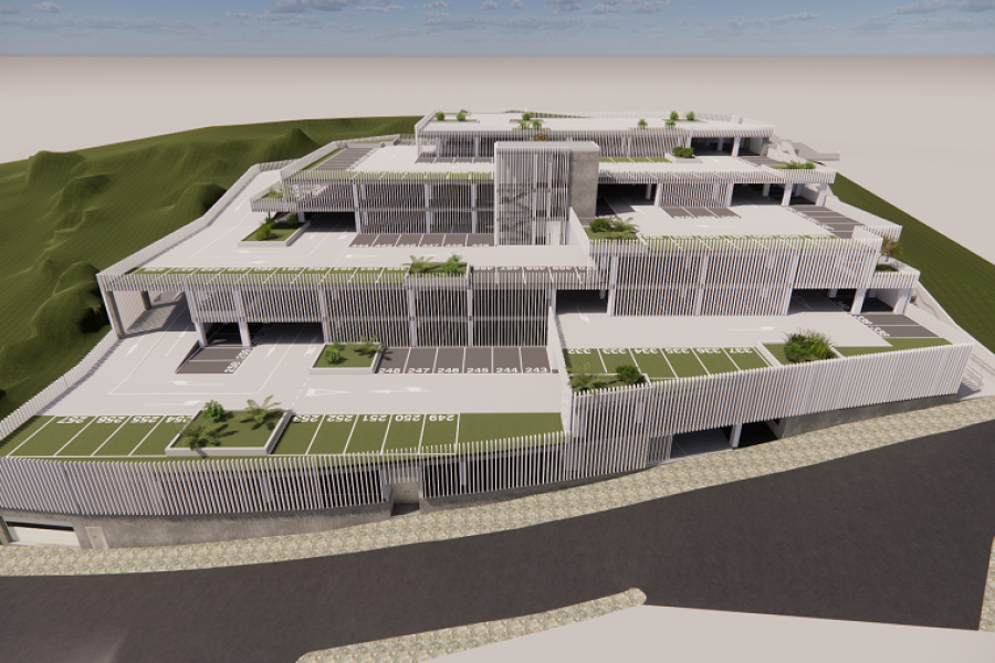 La Diputación concluye el proyecto de un edificio para 471 aparcamientos en la entrada al casco histórico de Ronda
