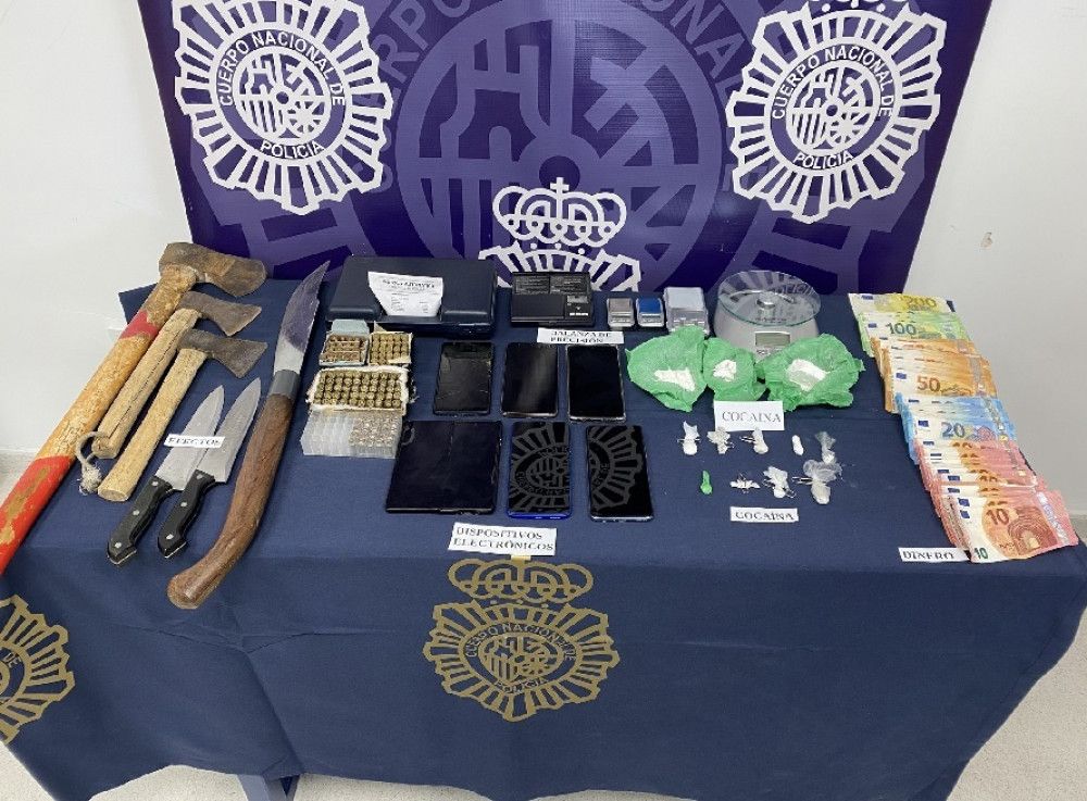 La Policía Nacional desarticula en Vélez-Málaga una organización criminal dedicada al tráfico de drogas