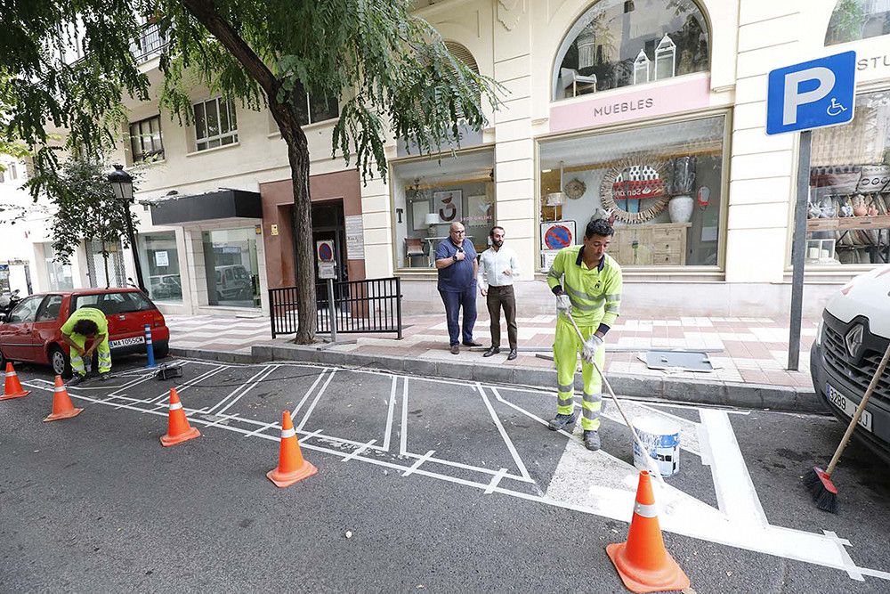 El Ayuntamiento habilita 14 emplazamientos para motocicletas en distintos puntos de Marbella y Nueva Andalucía que suman 167 nuevas plazas