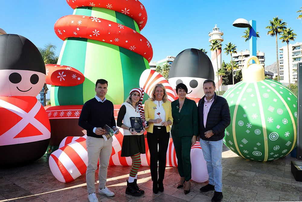Marbella dará este viernes la bienvenida a las fiestas navideñas con el encendido del alumbrado artístico, un flashmob’ con más de mil participantes y el espectáculo de los hermanos Estrella, Soleá y Kiki Morente