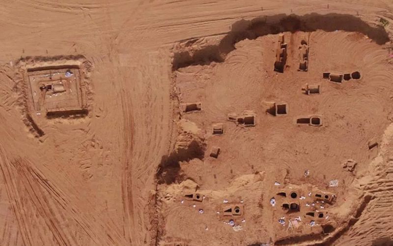 Descubierto en China un importante conjunto de tumbas y murales de casi 1.600 años de antigüedad