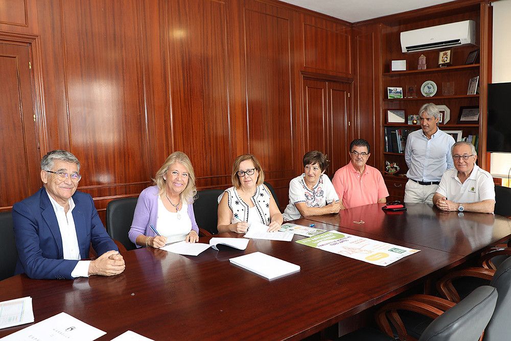 El Ayuntamiento renueva los convenios de colaboración anuales con las asociaciones Sampedreña y Afisamp, dotados de una cuantía total de 50.000 euros