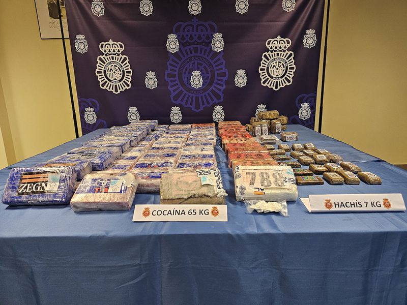 La Policía Nacional desarticula una de las redes más potentes de distribución de cocaína del norte de España