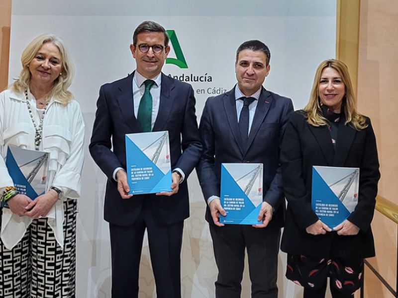 Medio centenar de empresas auxiliares gaditanas conforman el primer catálogo del sector naval