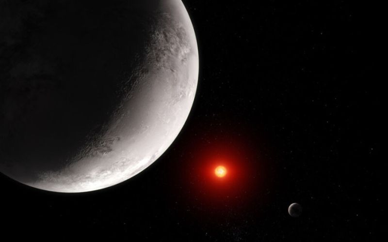 Webb descarta una atmósfera espesa de dióxido de carbono para el exoplaneta TRAPPIST-1 c