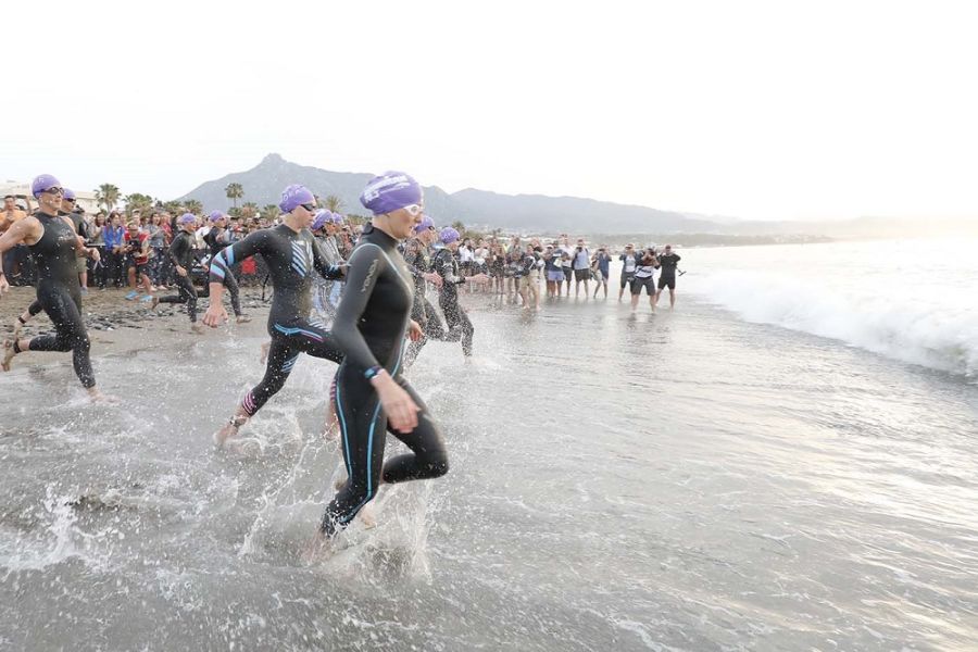El 69% de los participantes en el Ironman 70.3 celebrado ayer eran extranjeros