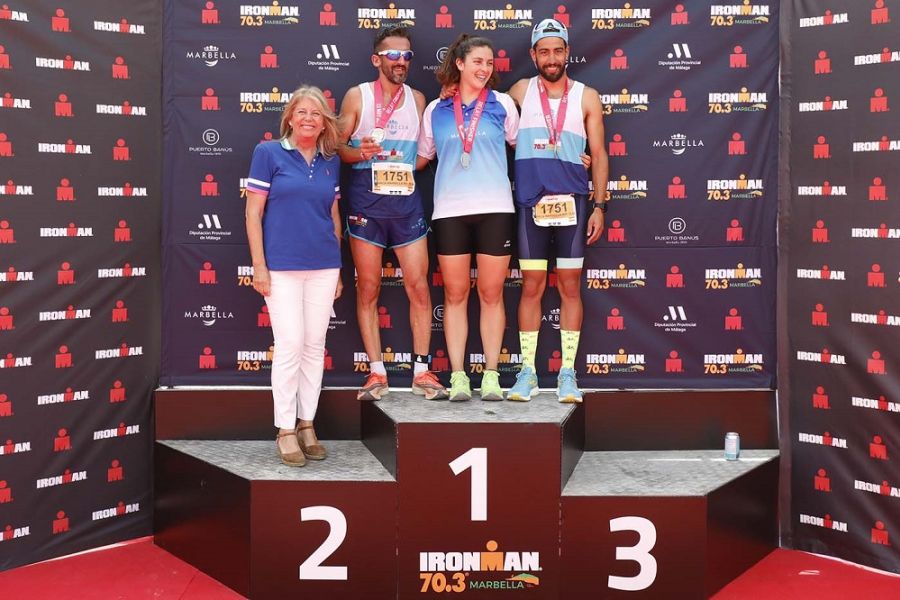 El 69% de los participantes en el Ironman 70.3 celebrado ayer eran extranjeros