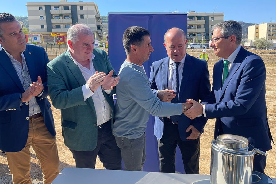Comienzan las obras del nuevo parque de bomberos de Antequera con una inversión de la Diputación de 2,4 millones de euros