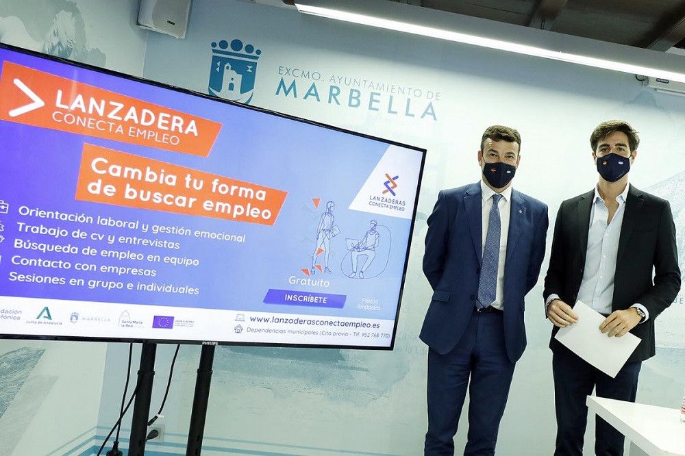 Marbella contará a partir de julio con una nueva Lanzadera Conecta Empleo’ para asesorar de forma gratuita en la búsqueda de trabajo a una treintena de personas entre 18 y 60 años