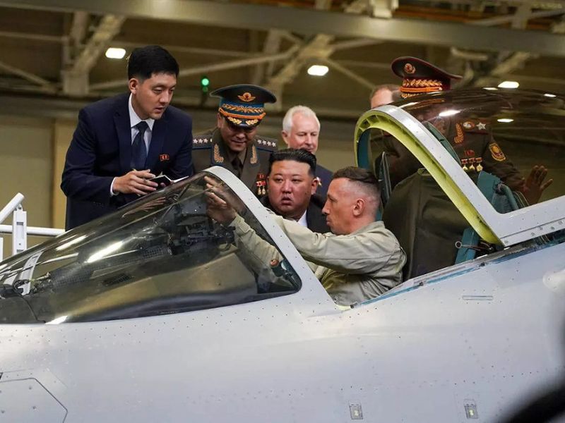 El líder norcoreano visita dos plantas aeronáuticas del este de Rusia