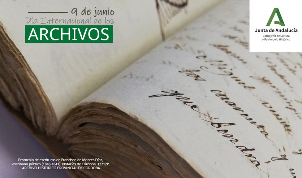 Los archivos andaluces exhiben sus fondos documentales en el Día Internacional de los Archivos
