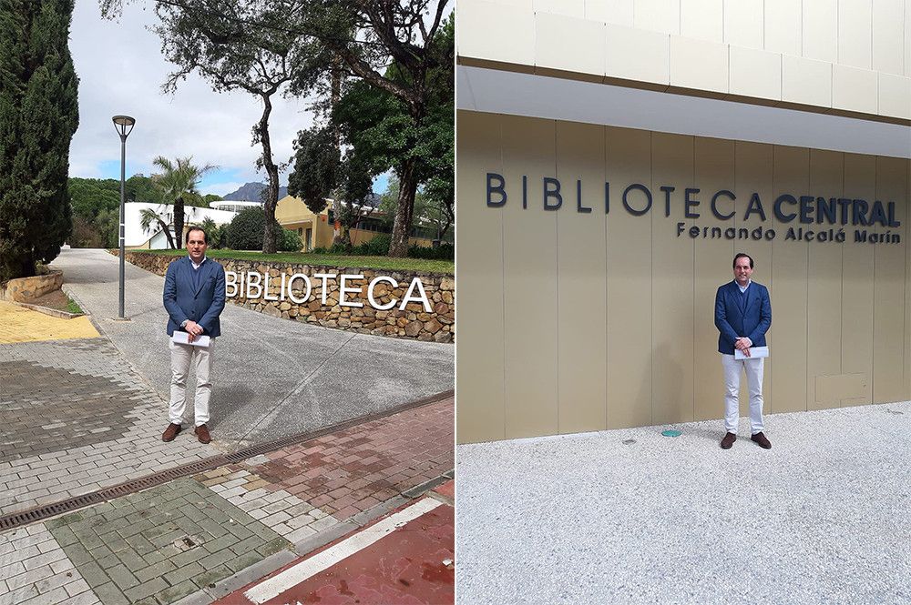 Por Mi Pueblo Marbella solicita al Ayuntamiento que mejore las condiciones de seguridad y uso de la Biblioteca Fernando Alcalá