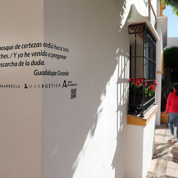Marpoética inaugura mañana los Diálogos Poéticos con una reflexión sobre poesía y artes plásticas con Juan Carlos Mestre y José María Sicilia