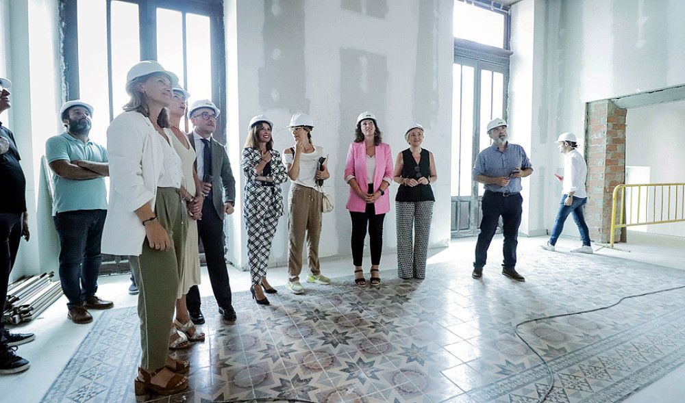 La rehabilitación de las Casas Consistoriales de Almería encara su recta final y concluirá en otoño