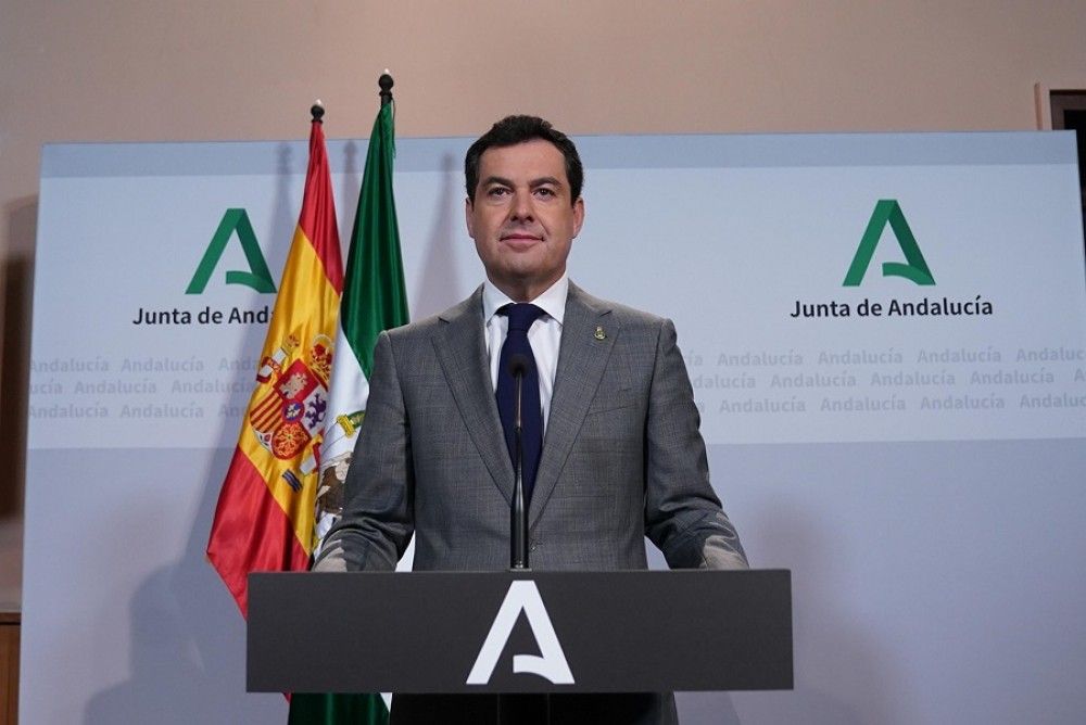 Juan Manuel Moreno cree que Andalucía está en condiciones de afrontar un desconfinamiento progresivo y gradual por zonas