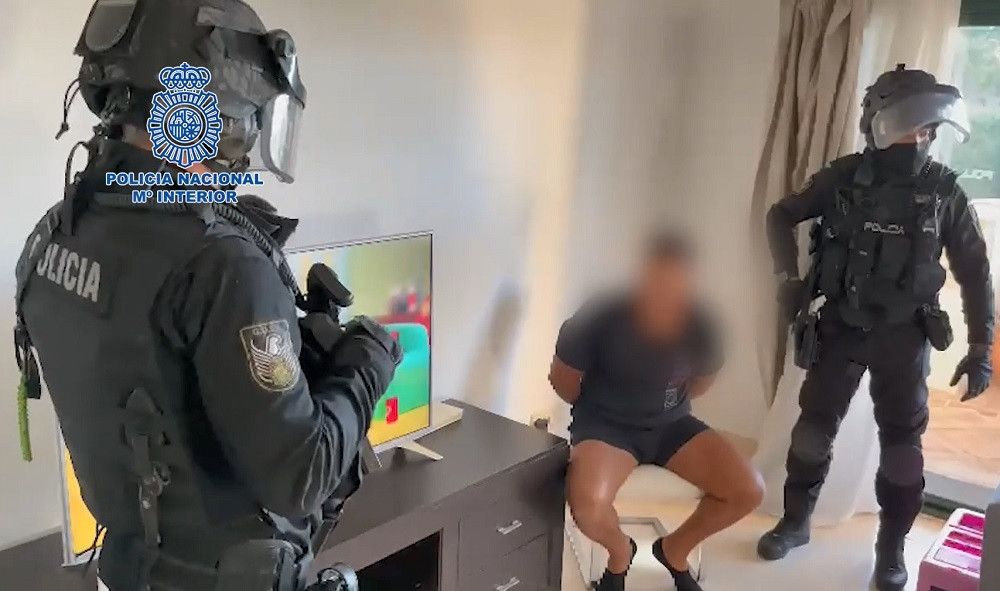 Dos detenidos en Marbella en el desmantelamiento de una organización dedicada al narcotráfico y relacionada con una tentativa de asesinato por un ajuste de cuentas