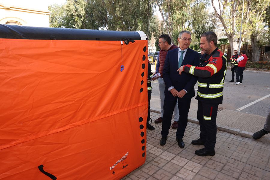 La Diputación adquiere por primera vez vehículos especiales para intervenciones del CPB de salvamento y rescate