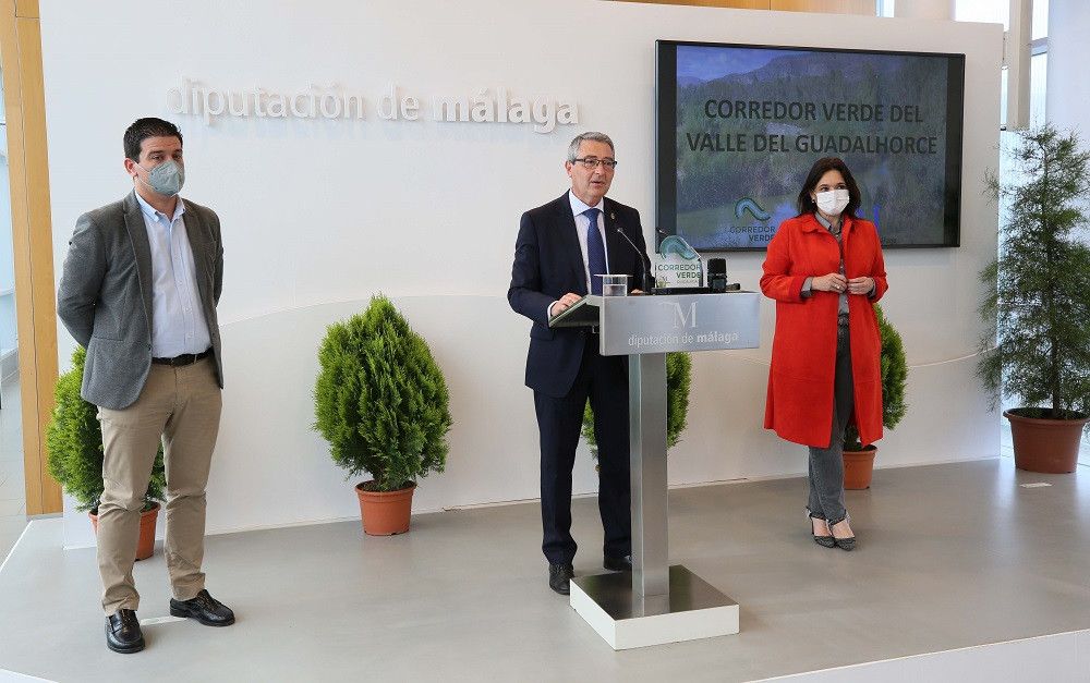 Los hoteleros de la Costa del Sol apoyan la iniciativa de Diputación de crear el parque fluvial del Valle del Guadalhorce
