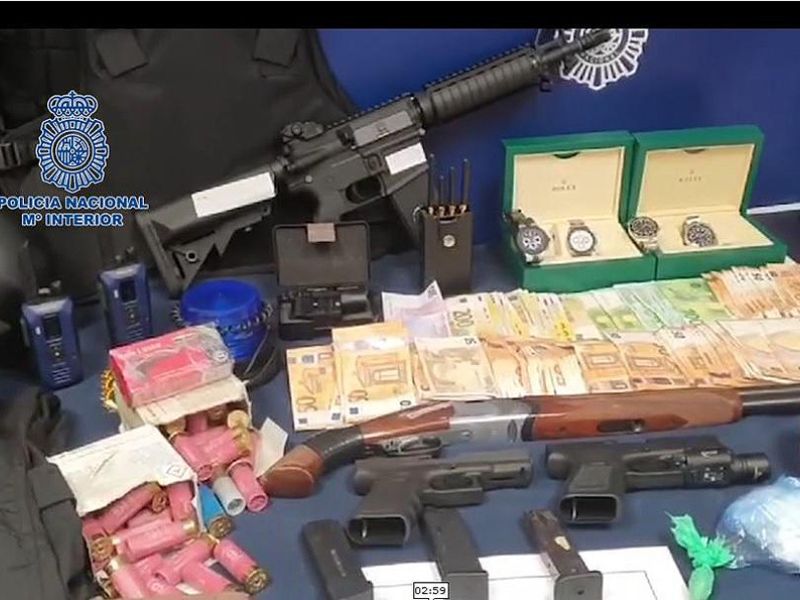 La Policía Nacional desmantela un grupo criminal vinculado a los Dominican Don´t Play y dedicado al tráfico de armas