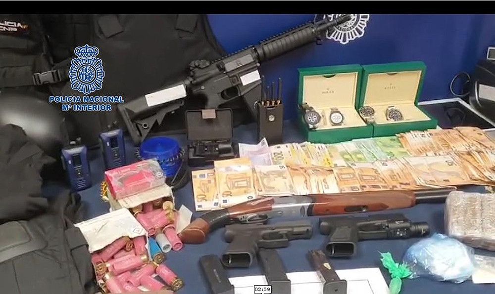 La Policía Nacional desmantela un grupo criminal vinculado a los Dominican Don´t Play y dedicado al tráfico de armas