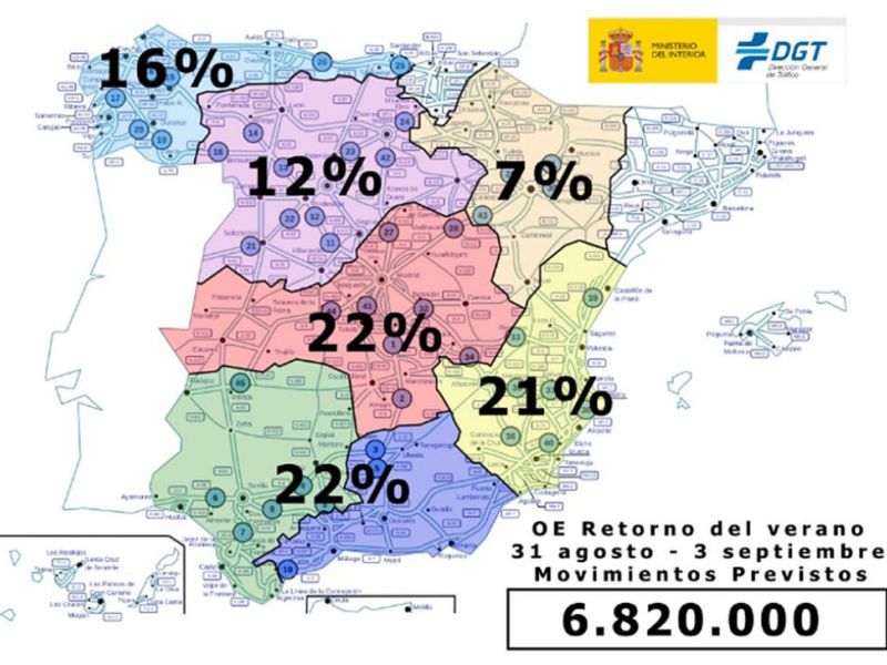 Tráfico pone en marcha mañana el último dispositivo especial del verano