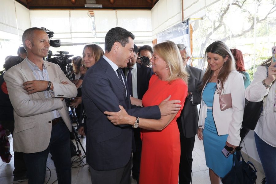 El presidente andaluz ha ofrecido hoy la ponencia en el almuerzo de socios de CIT Marbella
