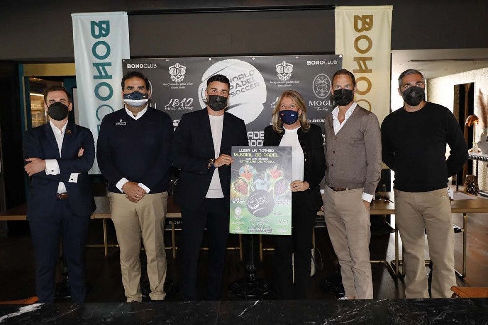 Marbella reunirá del 2 al 4 de junio en el Club Los Granados a destacados exjugadores de fútbol en el torneo World Padel Soccer’