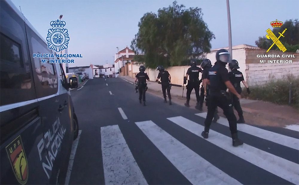 Desarticulada una organización criminal que distribuía grandes cantidades de droga desde el sur de España a países europeos