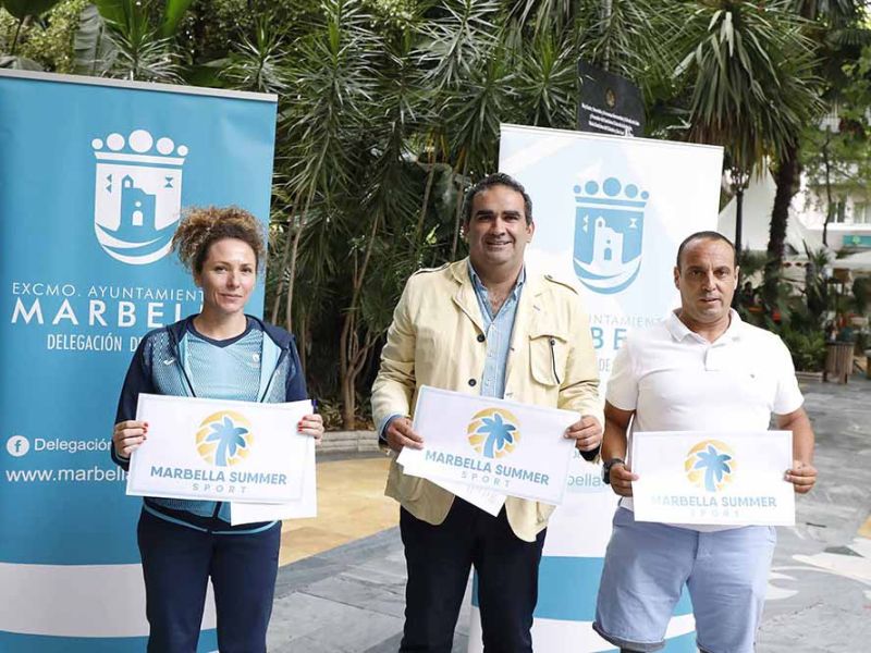 El Ayuntamiento oferta cerca de 1.100 plazas gratuitas para la campaña Marbella Summer Sport 2023’