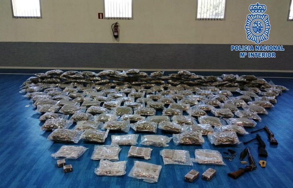 La Policía Nacional desarticula en La Sagra un grupo criminal dedicado a la exportación de marihuana a países de la UE