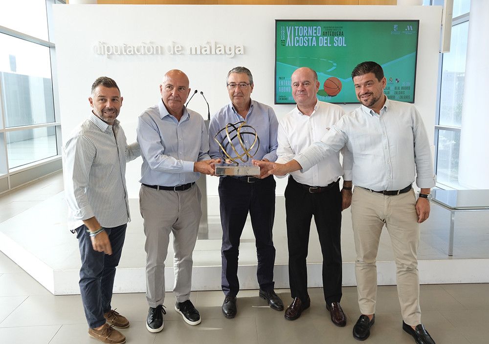 El XI Torneo de Baloncesto Costa del Sol de la Diputación reúne en Antequera al Unicaja, Real Madrid y Zalgiris