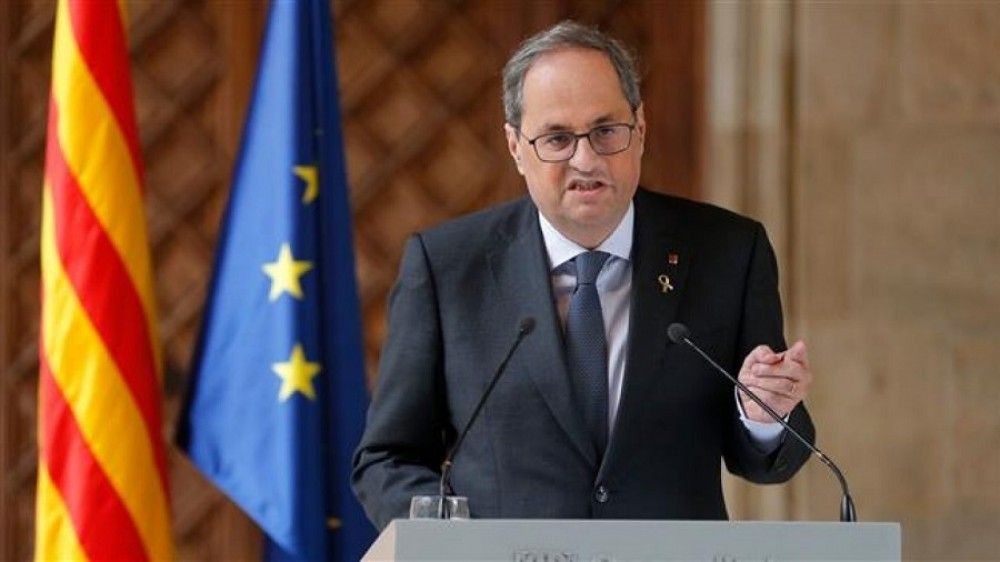 El Supremo confirma la condena de un año y medio de inhabilitación al president de la Generalitat, Joaquim Torra, por delito de desobediencia