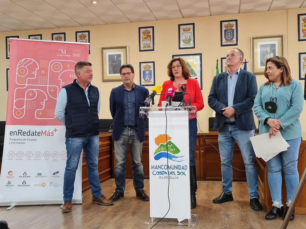 La Diputación ofrecerá este año 9 itinerarios para la inserción laboral de 135 personas vulnerables en la Axarquía