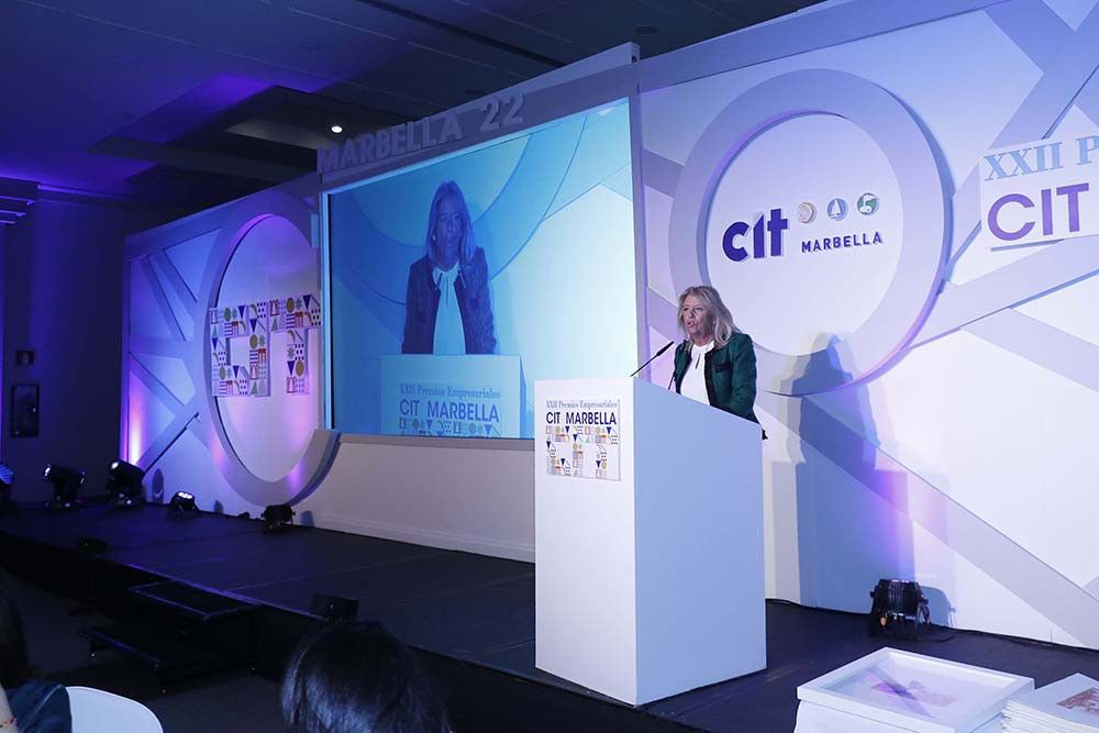 La alcaldesa subraya “la fortaleza del tejido empresarial de la ciudad" durante la entrega de los Premios CIT Marbella