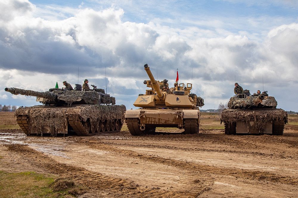 Los primeros carros de combate Abrams M1 llegarán a Ucrania la próxima semana