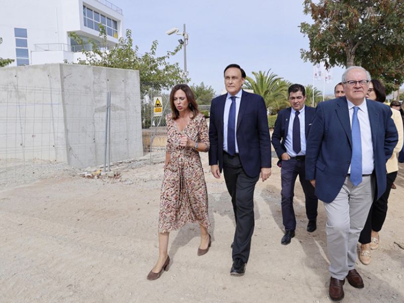 Las obras del centro de investigación UGR-DONES están al 67% y concluirán este mismo año