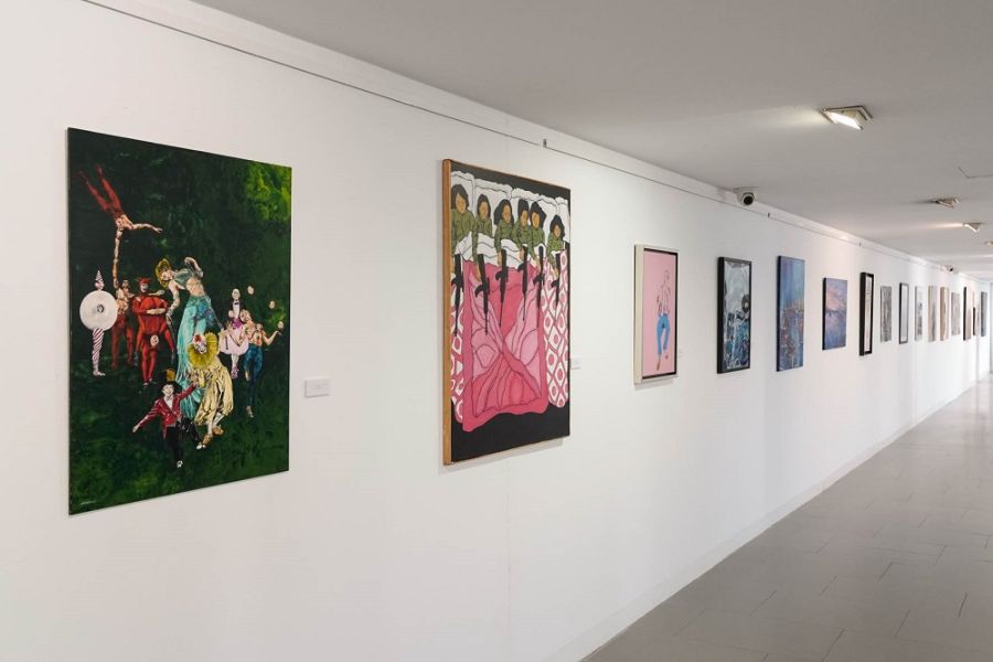 La Diputación acoge `Presencias 53´, una exposición colectiva en la que participan medio centenar de artistas malagueños