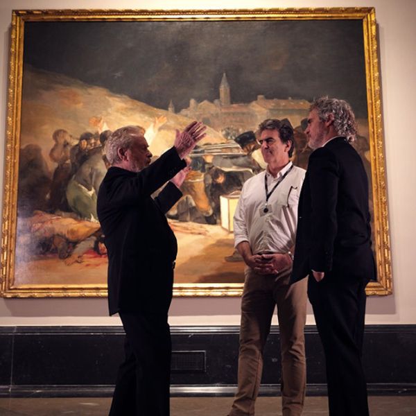 Ridley Scott y Joaquin Phoenix se despiden de Madrid con un recorrido por la obra de Goya