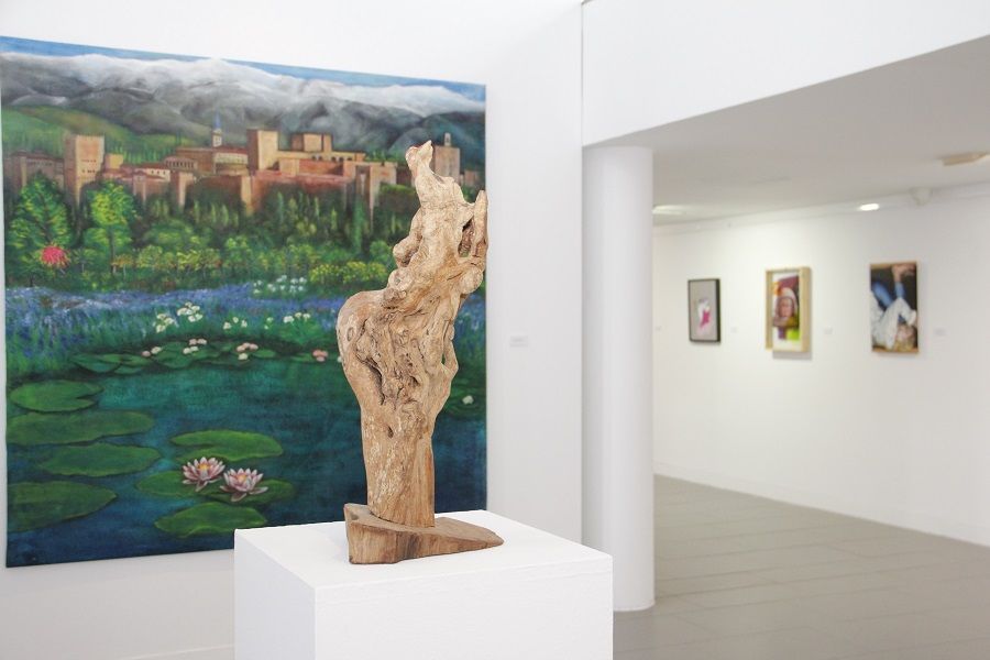 La Diputación de Málaga reúne en una exposición la obra creada por casi medio centenar de artistas malagueños durante el periodo de confinamiento