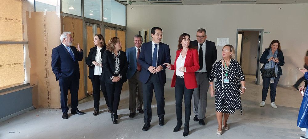 La Junta libera más de 2.500 m² en la Ciudad de la Justicia de Málaga con la reordenación de la antigua cafetería y las obras en el edificio del TSJA