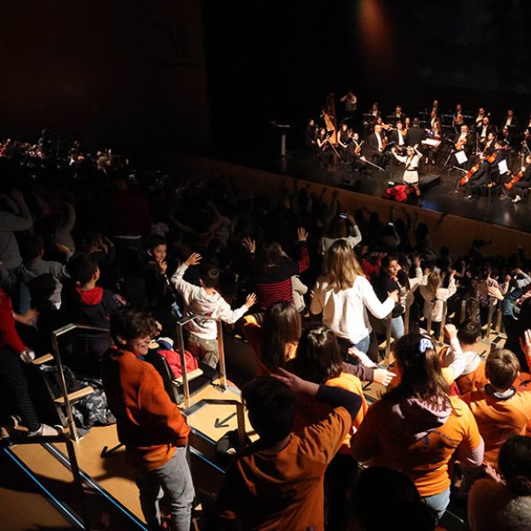 Más de 700 escolares de la provincia de Málaga asisten a un Concierto Didáctico de Navidad’ en la Diputación de Málaga