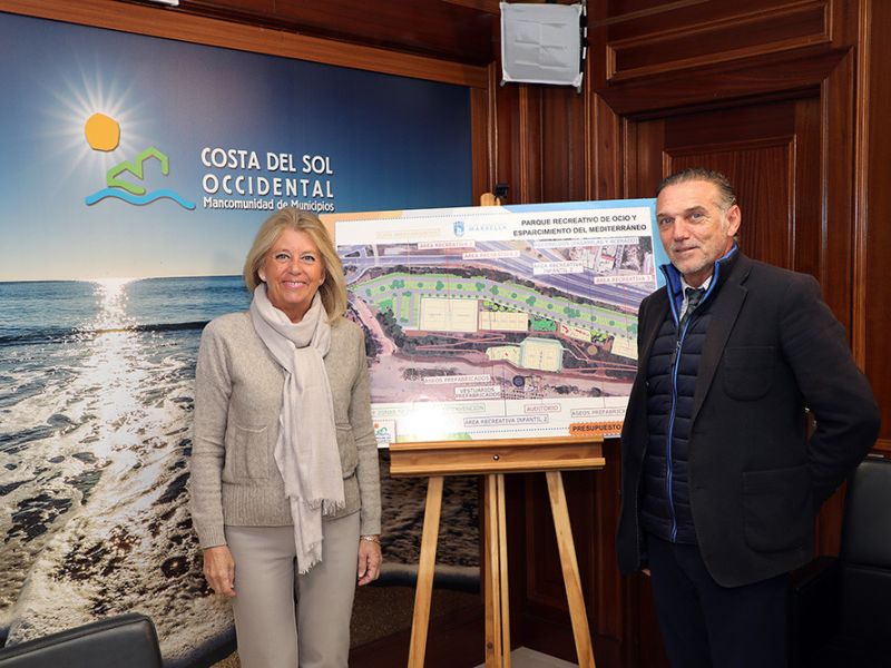 El Ayuntamiento y la Mancomunidad dan un nuevo paso para que el parque público de recreo, ocio y esparcimiento en una parcela de 40.000 metros cuadrados en El Pinillo sea una realidad este año